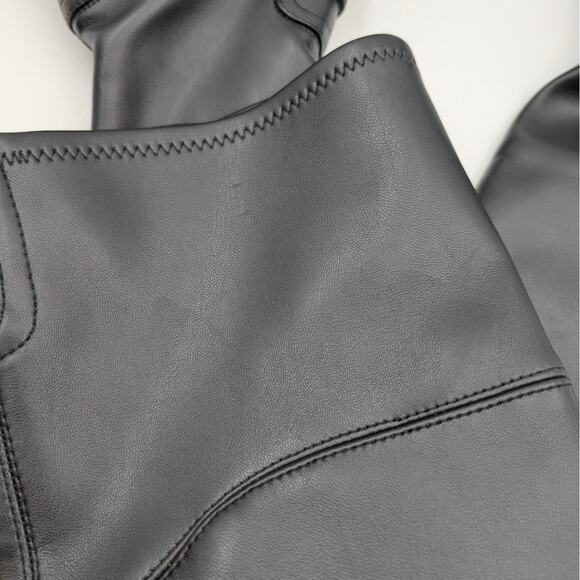 Marc Fisher Ganven Over-The-Knee Boots Buckle Women's Black Size US6.5M EU37 - Picture 9 of 16